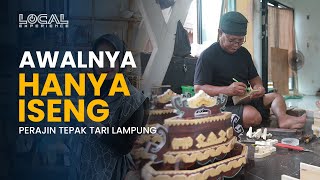 Awalnya Iseng, Kisah Ridwan Syukur Karya Tepak Tari Lampung Dibawa ke Acara Internasional