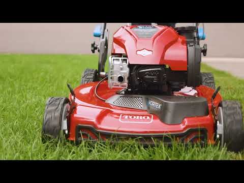 Toro petrol lawn mowers, cutting width: 56 cms