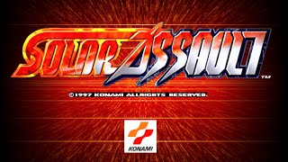 Solar Assault - Space Themed Arcade Rail Shooter (Konami 1997)