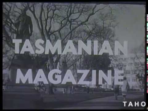 Cover image for Film - Tasmanian Magazine Number 6 - Strathyr Mushrooms (Casimaty's) - violin maker Gordon Triffitt - mini motor racing model cars - shot tower jeweller Max Sawbridge. Sponsored by Tourist Department.