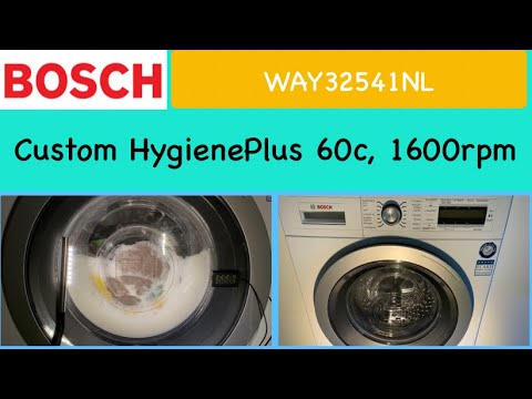 Bosch HomeProfessional WAY32541NL - HygienePlus 60 (Full custom cycle)