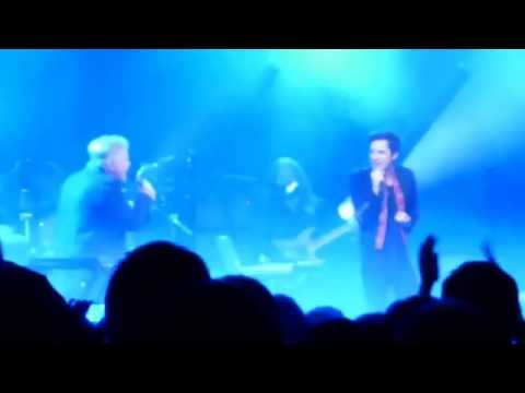 BRANDON FLOWERS AND BERNARD SUMNER - BIZARRE LOVE TRIANGLE LIVE - Manchester Academy 24 May 2015