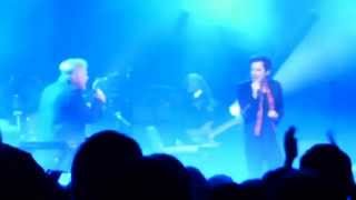 BRANDON FLOWERS AND BERNARD SUMNER - BIZARRE LOVE TRIANGLE LIVE - Manchester Academy 24 May 2015