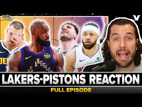 Lakers-Pistons Reaction: Luka & LeBron NEED to be better + how Nuggets deal with Jokic injury