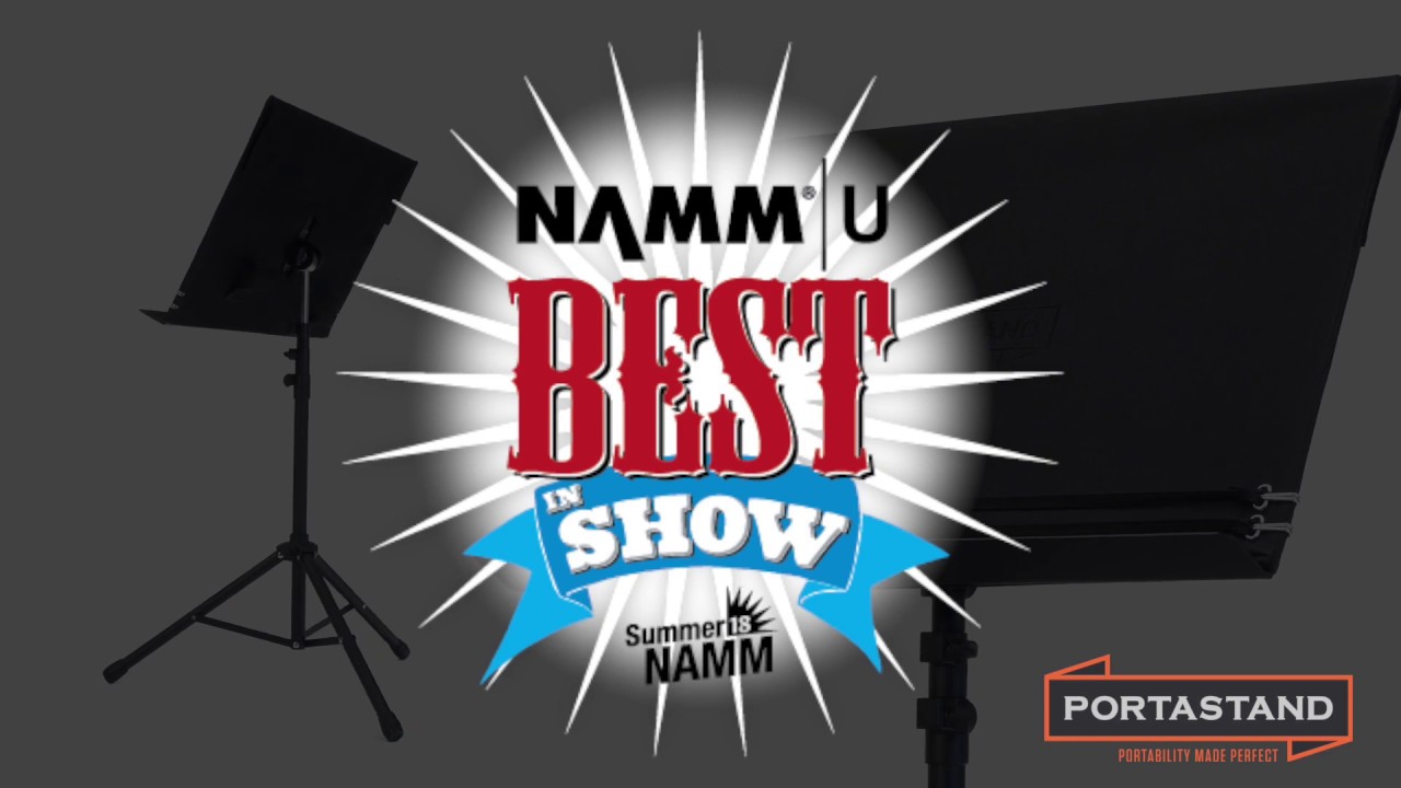 Portastand Troubadour Music Stand - Green