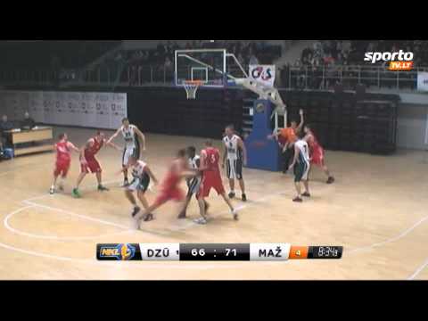 NKL: Alytaus Dzūkija - Mažeikiai 3-4 kėl