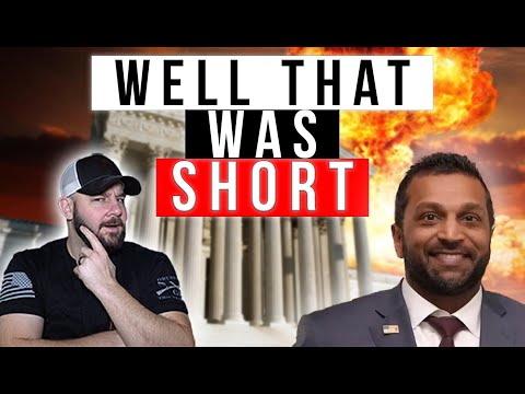 HAPPENING NOW: Kash Patel OUT AS ATF Director... This New ATF Director Is A Mystery... Thumbnail
