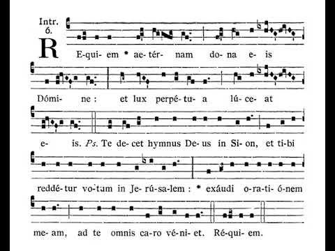 Choir of St Peter’s Eastern Hill: Requiem aeternam (Missa pro defunctis; introit)