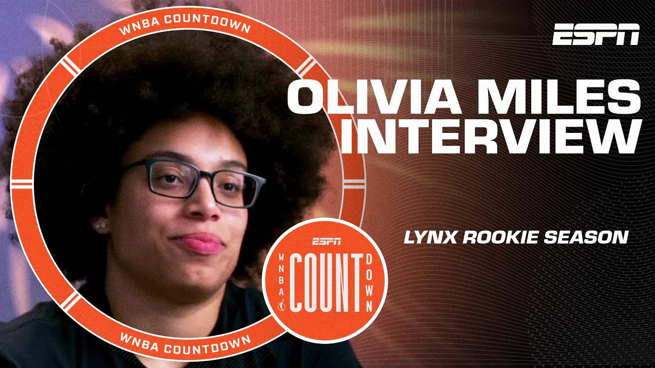 Lynx star Olivia Miles says she's on pace to do GREAT THINGS amidst rookie season 📈 | WNBA Countdown