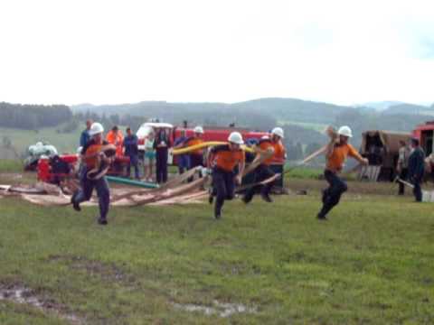 útok muži sdh ploužnice -soutěž Bystra 25.7.2009