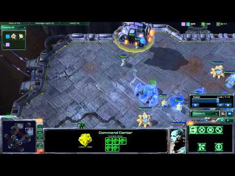 SC2 Beat the Rush: PvT Planetary Fortress Rush