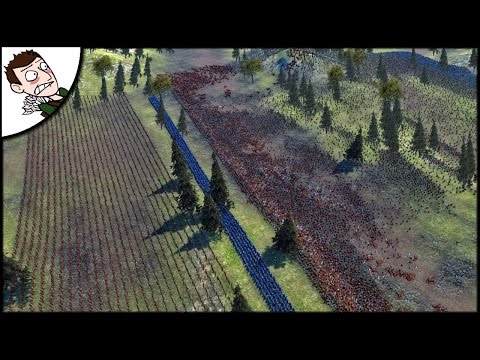 Huge 30000 Medieval France v England Battle of Agincourt - Ultimate Epic Battle Simulator Gameplay
