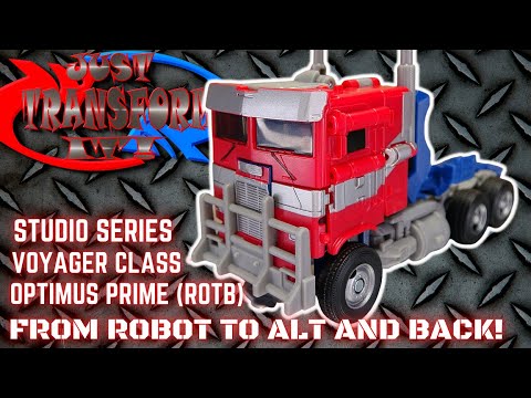 JUST TRANSFORM IT!: Studio Series Voyager Optimus Prime (RotB)