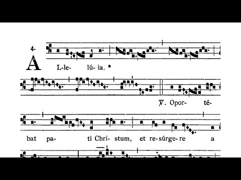 Dominica tertia post Pascha (Third Sunday after Easter) - Alleluia secunda (Oportebat pati Christum)