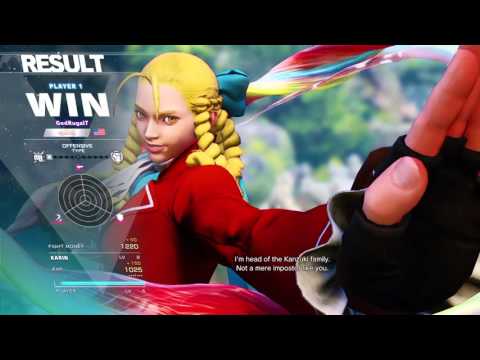 SFV Beta Phase 2 - Karin Ranked Matches