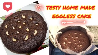 Home made Eggless Cake first time try in Philips OTG #cakerecipe #PhilipsOTG #EgglessCake