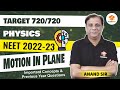 Motion In Plane NEET Previous Year Questions Important Concepts NEET 2022 Physics