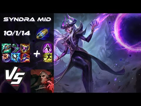 MID Syndra vs Swain - NA Grandmaster Patch 25.S1.2