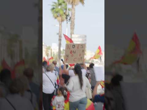 Dentro de la protesta en Ceuta: de la emoción de Vivas a la indignación popular #shorts