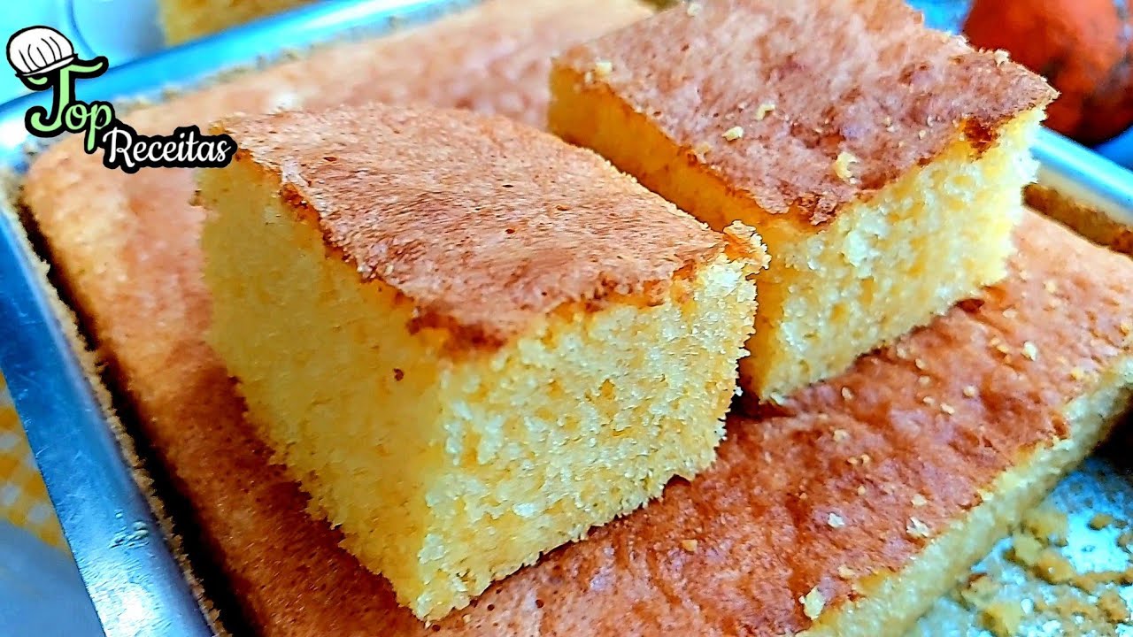 BOLO SEM LEITE SEM TRIGO no liquidificador  -  FOFINHO E DELICIOSO - Top Receitas