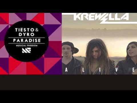 Alive In Paradise - Krewella vs. Tiesto, Dyro ( Alex Osborne Mashup)