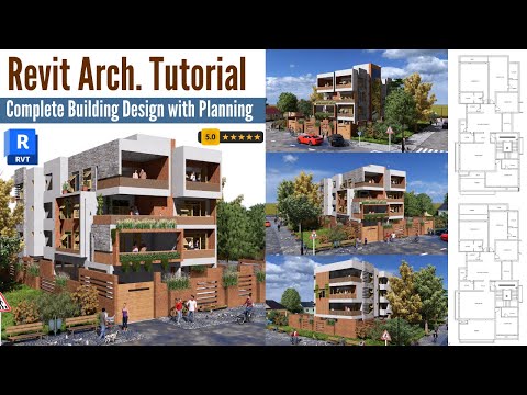 Master Revit BIM with a Complete Residential Villa Design Project Start to Finish