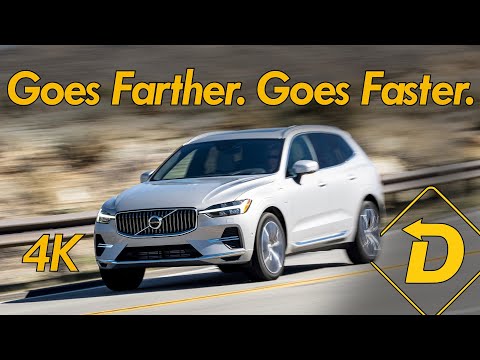 2022 Volvo XC60 T8 Recharge PHEV Goes Farther (And Quicker Too).