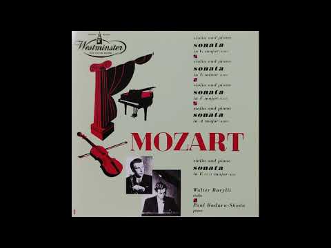 Mozart/ Sonata for Violin and Piano in G Major, K. 301 -1 Allegro con spirito