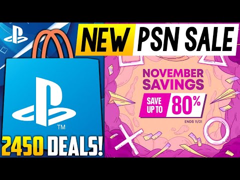 MASSIVE NEW PSN SALE LIVE NOW! PSN November Savings Sale 2025  - 2400+ Deals (NEW PlayStation Deals)