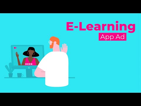 E-Learning App Ad Video Template (Editable)