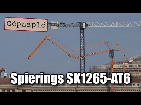 Spierings SK1265-AT6 "Mighty Tiny" összecsukása / folding sequence | Gépnapló E10