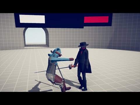 ZORRO + HP BAR 1 VS 1 EVERY UNIT - TABS - Totally Accurate Battle Simulator