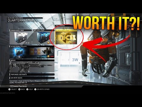 OPENING *NEW* MARK II QUARTERMASTER HACK (Call of Duty Infinite Warfare)