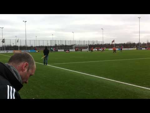 Meern De 2 (za) vs. Zuidvogels HSV De 2 (za) 2-2-2013 13:23