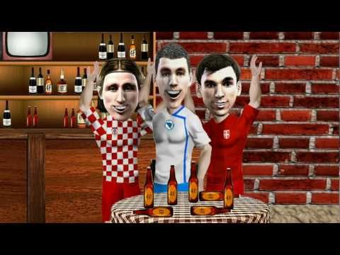 Kafanska Spika - Proslava pobjeda Bosne, Hrvatske i Srbije