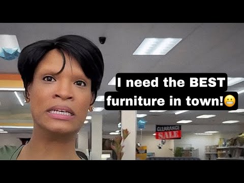 Norman goes furniture shopping!😬