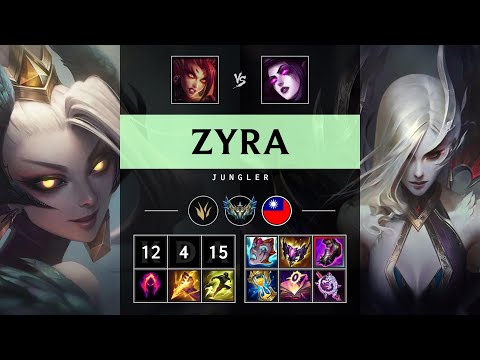 Zyra Jungle vs Morgana - TW Challenger Patch 25.15