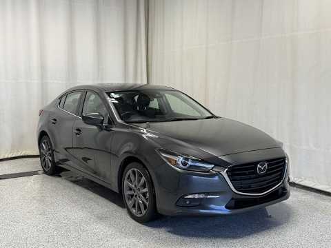 2018 Mazda3 GT Auto in Gray for sale at Park Mazda in Sherwood Park, AB