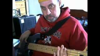 Bass Cover of This is my God~ Steve Harris HD.