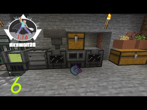 Direwolf20 Modpack 1.16 - Ep.6 - Ore Doubling & Magnet Options!