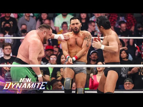Samoa Joe, HOOK, & Katsuyori Shibata form the Opps! | 2/12/25 AEW Dynamite