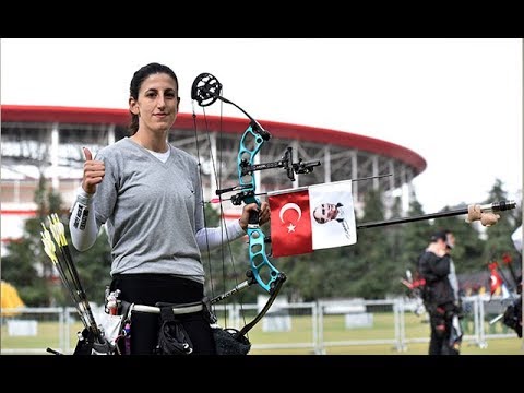 Dünyanın en iyi kadın makaralı okçusu Yeşim Bostan'ın hedefi altın madalya