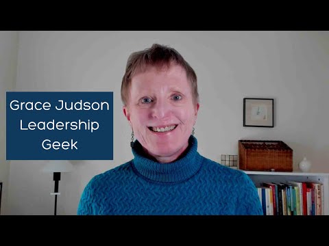 Grace Judson - the Leadership Geek - YouTube