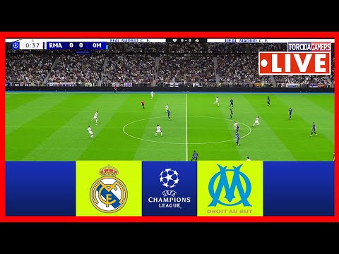 Real Madrid vs Olympique Marseille | UEFA Champions League 25/26 | Group Stage [PES 2021]