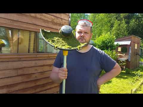 Тест аккумуляторного триммера Champion TB400