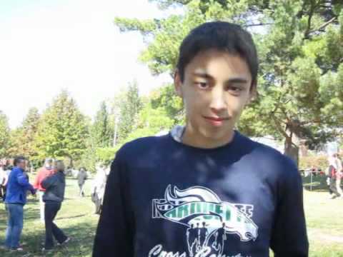 Marquette Soph Noah Kauppila interview 2011 MO HS XC Class 4 Dis
