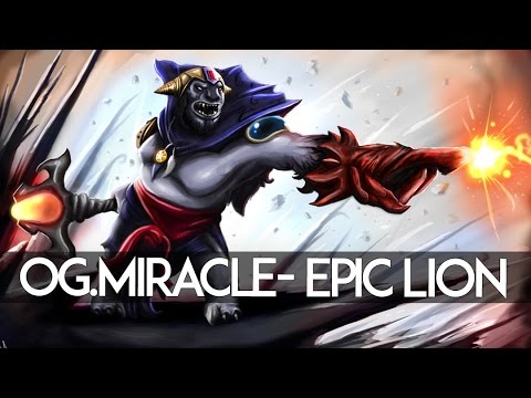 OG.Miracle-'s Epic Lion Gameplay In Esl Frankfurt Final 2016