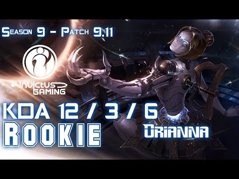 IG Rookie ORIANNA vs TALIYAH Mid - Patch 9.11 KR Ranked