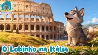 O LOBINHO NA ITALIA - História Infantil | #historiainfantilparadormir #desenho #viagem #fabulas