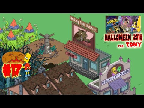 Los Simpson Springfield "Halloween'18: Cap. 17 - Matadero del buen ladrido" por Tony